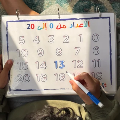 كتاب أنشطة تفاعلي للأطفال من 2 إلى 5 سنوات باللغة العربية – تعليم الحروف والأرقام وتنمية المهارات