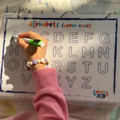 English interactive activity book for kids ages 2 to 5 – early learning letters, numbers and skills