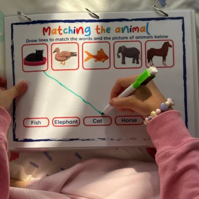 English interactive activity book for kids ages 2 to 5 – early learning letters, numbers and skills