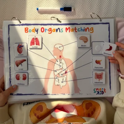 Advanced English interactive activity book for kids ages 5 to 8 – fun learning