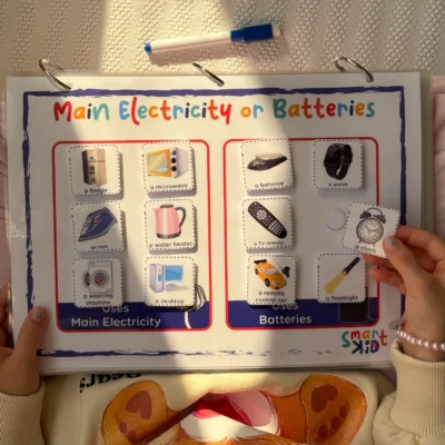 Advanced English interactive activity book for kids ages 5 to 8 – fun learning