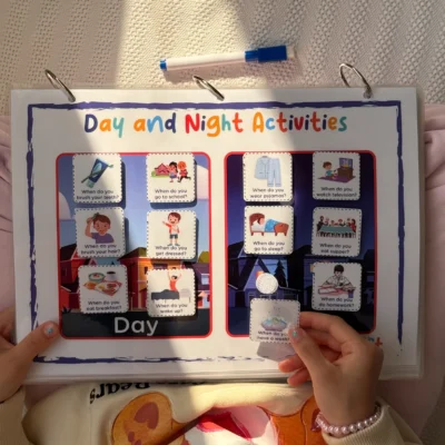 Advanced English interactive activity book for kids ages 5 to 8 – fun learning