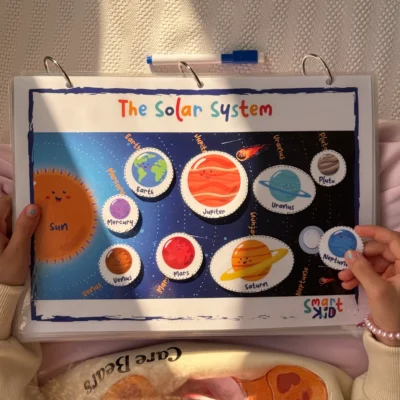 Advanced English interactive activity book for kids ages 5 to 8 – fun learning