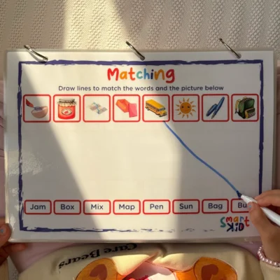 Advanced English interactive activity book for kids ages 5 to 8 – fun learning