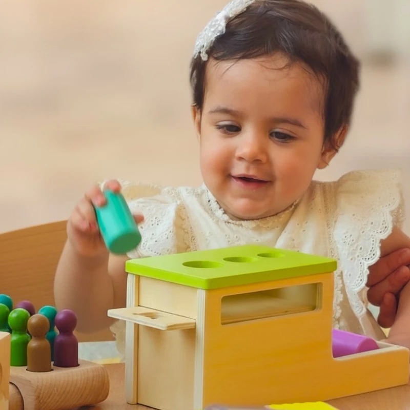 صندوق ألعاب منتسوري للأطفال من 9 إلى 12 شهر في قطر
