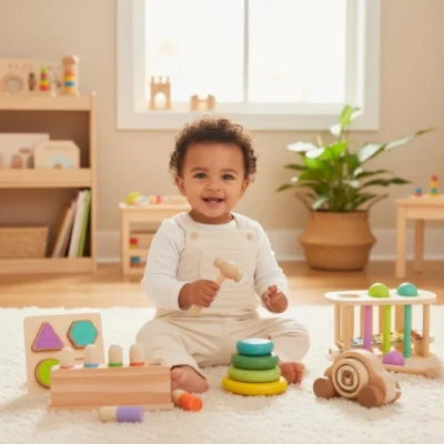 صندوق ألعاب مونتيسوري من 12 إلى 18 شهرًا