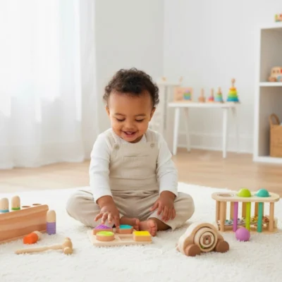 صندوق ألعاب مونتيسوري من 12 إلى 18 شهرًا