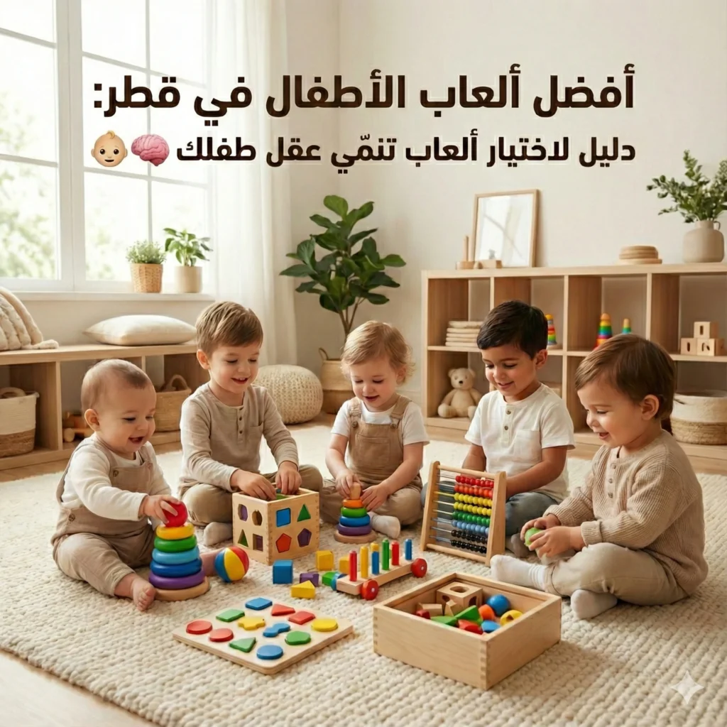 أفضل ألعاب الأطفال في قطر | صناديق ألعاب منتسوري تنمّي عقل طفلك