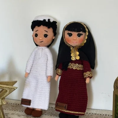 شخصيات أموجرومي يدوية بالحجم الكبير في قطر | دمى قطن طبيعي 100% – سمارت كيد